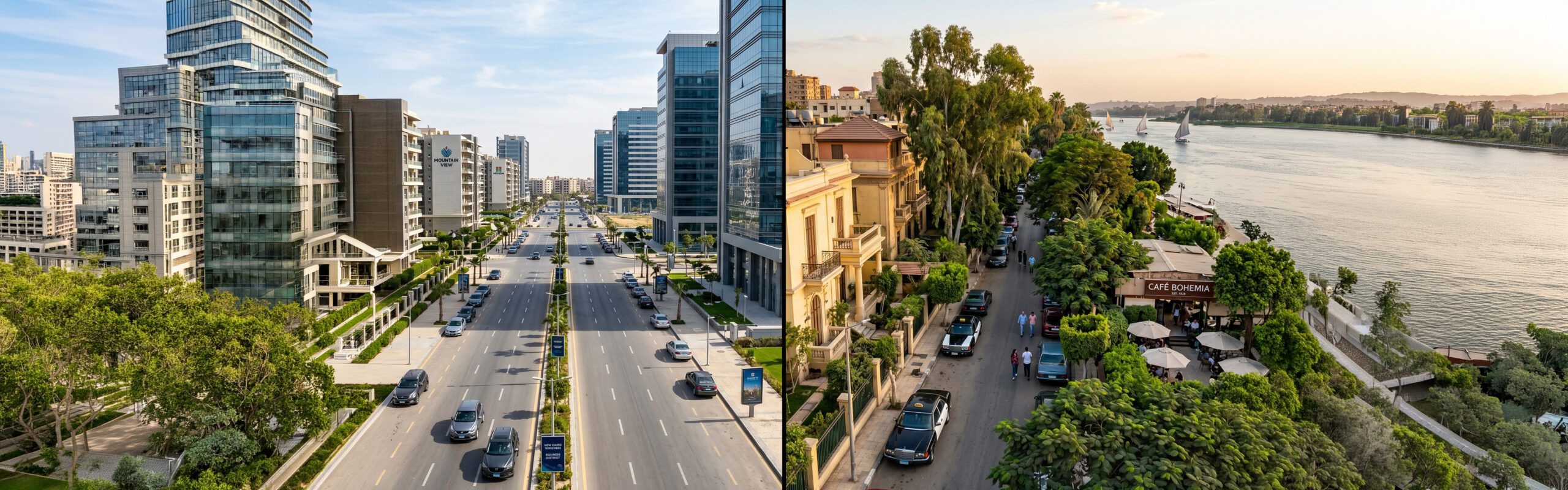New Cairo vs Maadi: Modern Living or an Established Community?
