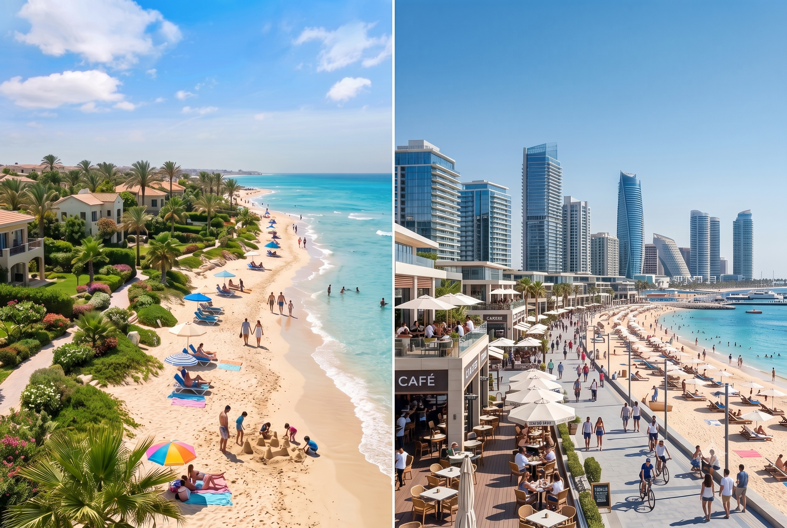 Marina North Coast vs New Alamein: Classic vs Modern Coastal Living