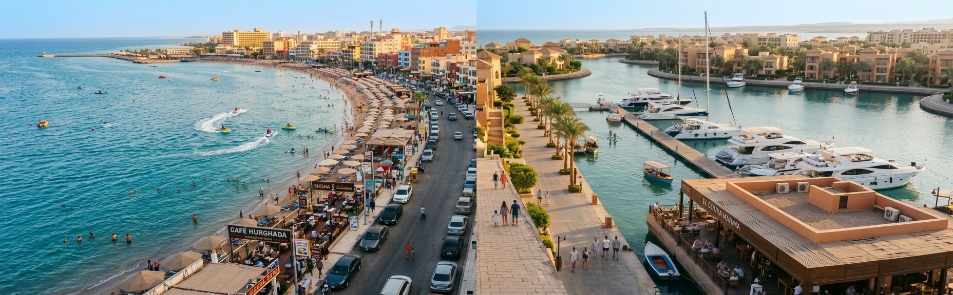 الغردقة أم الجونة: أي وجهة على البحر الأحمر تناسب أسلوب حياتك؟